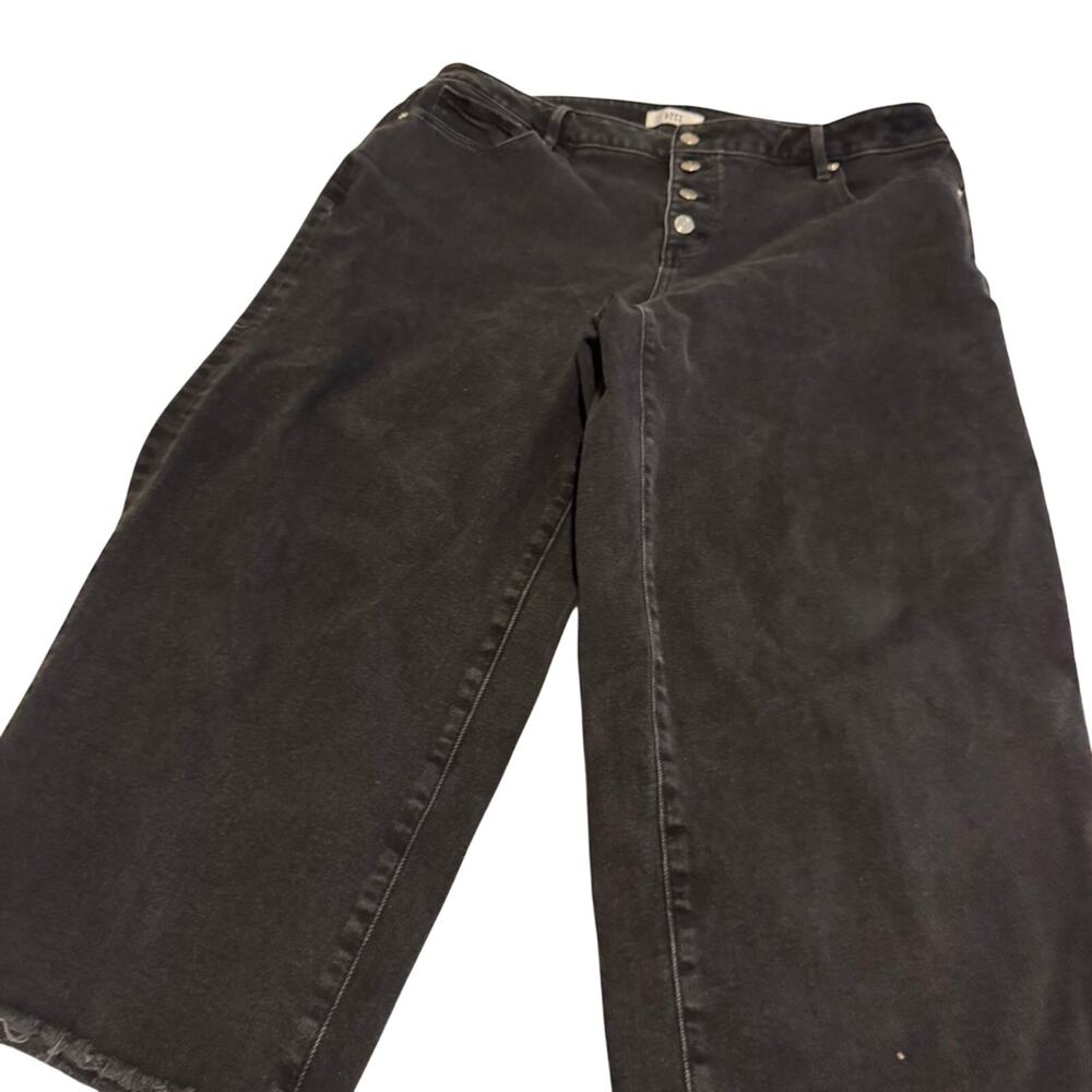 Loft plus cropped black jeans size 16 - Picture 9 of 9